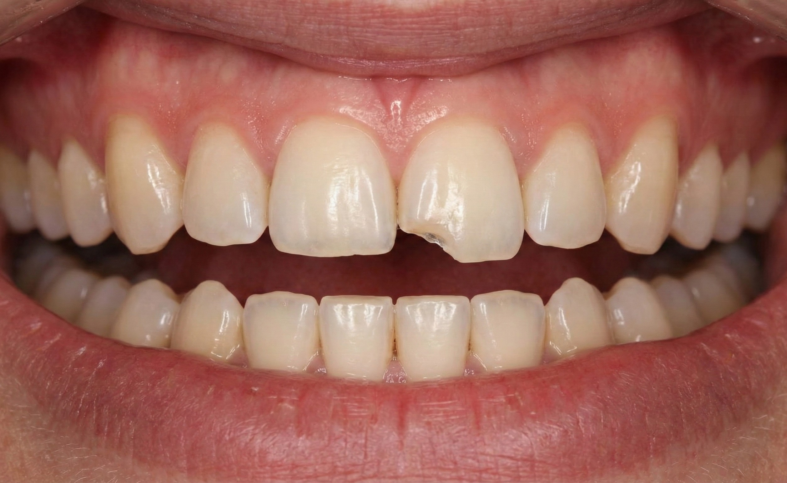 Emergency repair for a chipped or broken tooth in Gurgaon