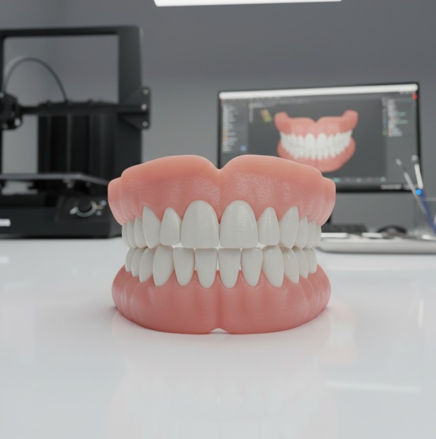 Highly precise 3D printed digital dentures in Gurgaon